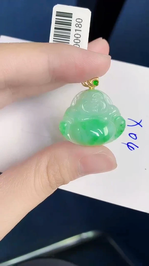 颈饰未镶嵌翡翠天然翡翠缅甸A货