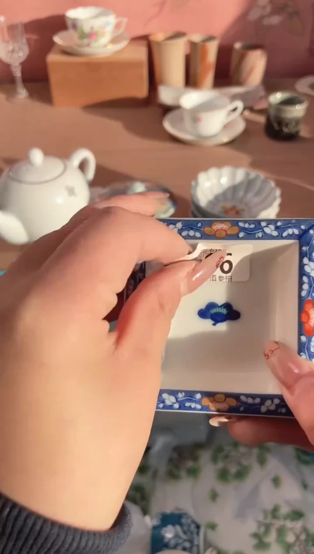 瓷片多***点瓷器瓷器W816