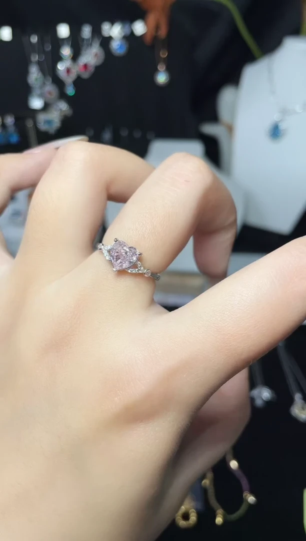 合成立方氧化锆925银编号F0184