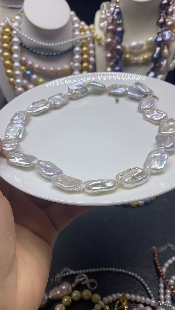 颈饰未镶嵌淡水珍珠多人