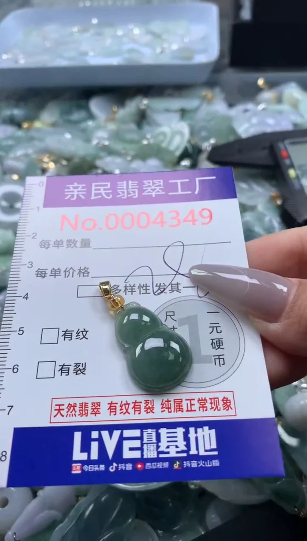 颈饰未镶嵌翡翠4349