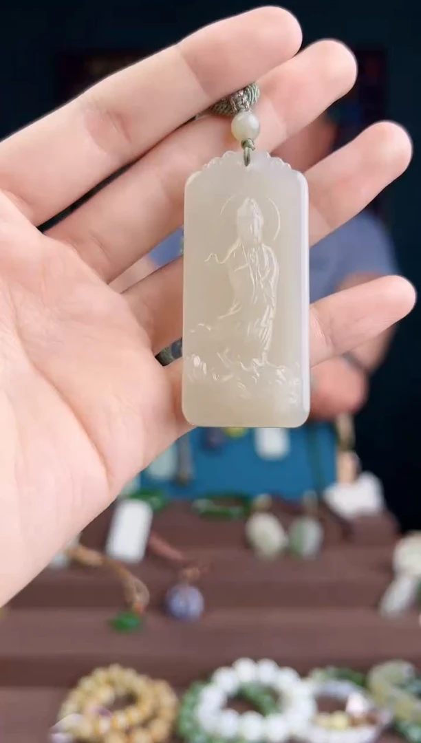 和田玉未镶嵌颈饰多样性发货 拍一单发一个