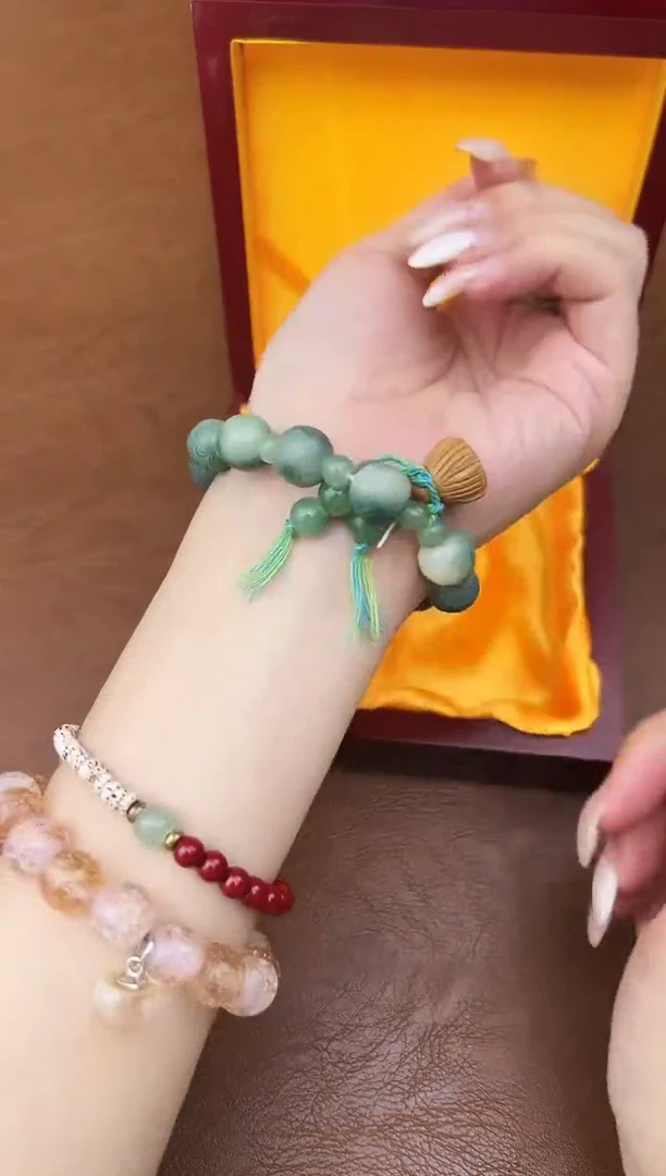 万家文玩阁青玉菩提链接@@ys942