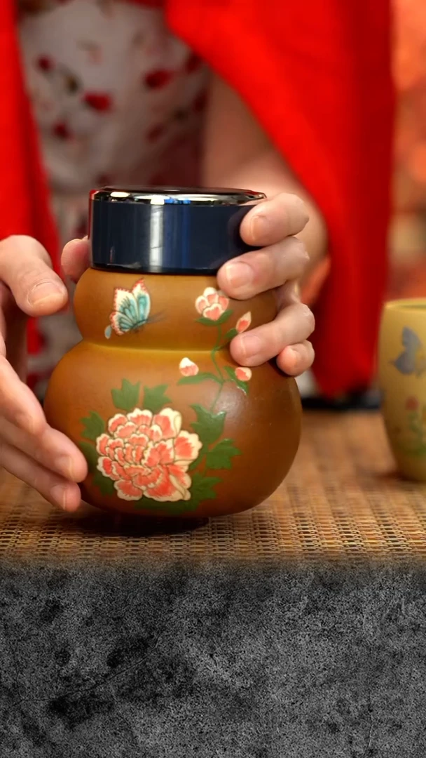紫砂茶宠紫砂 宜兴紫砂  柴烧 保温杯