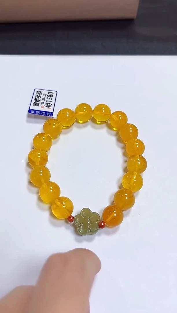 蜜蜡颈饰未镶嵌手链11.6