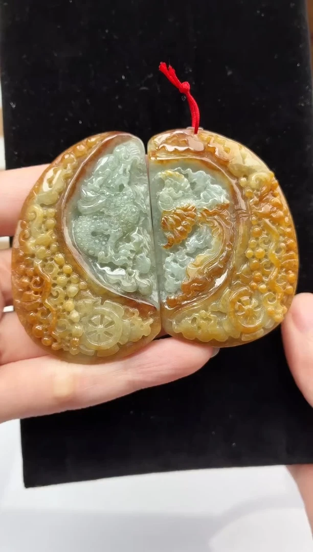 颈饰未镶嵌翡翠牌子