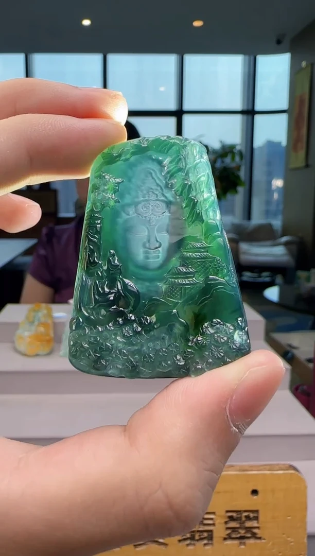 颈饰未镶嵌翡翠风*子YJ@@