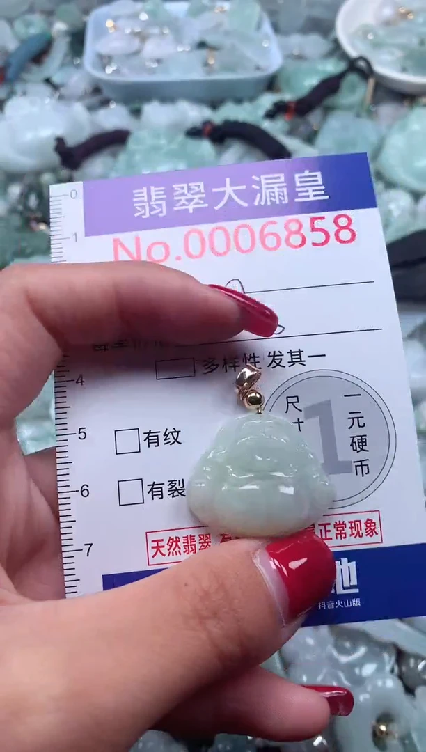 颈饰未镶嵌翡翠6858