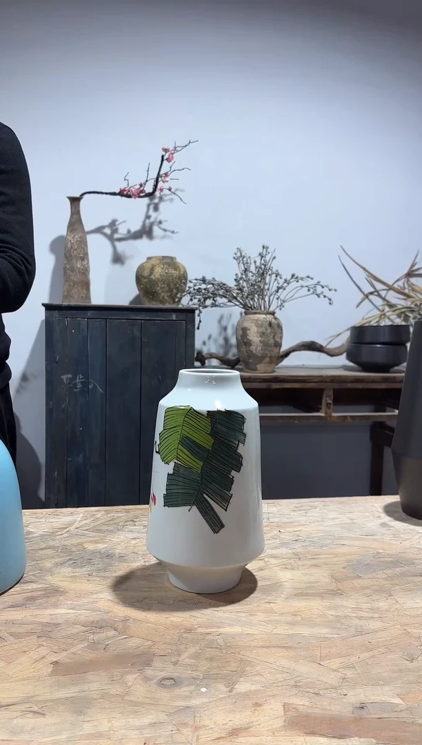 陶景德镇陶瓷花瓶摆件13