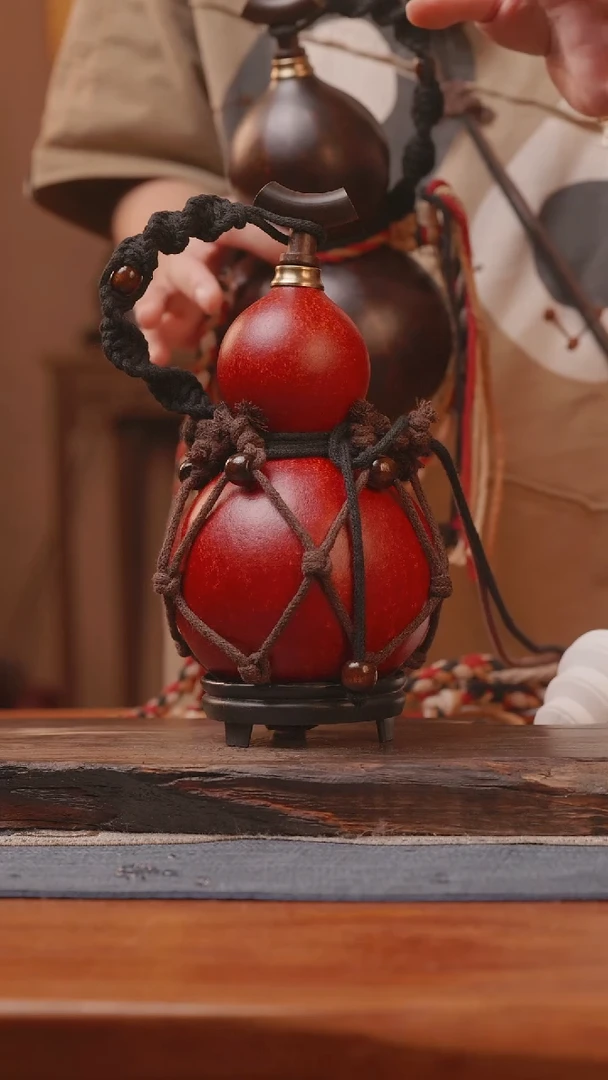 1102号精品大漆葫芦防腐防渗装水茶酒