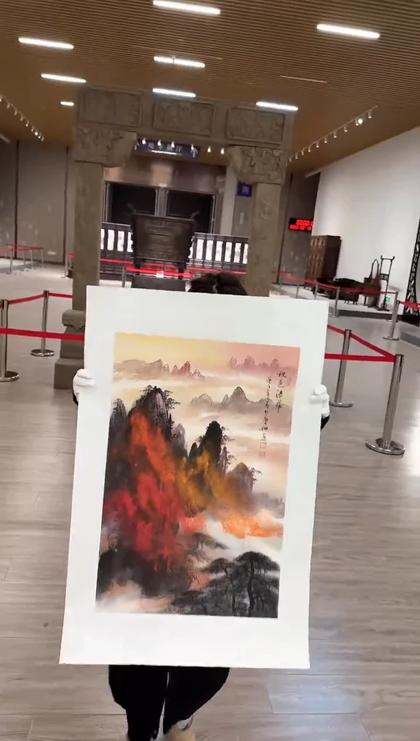 【闪购商品】国画9 赵隆轩艺术馆李庆兴老师作品