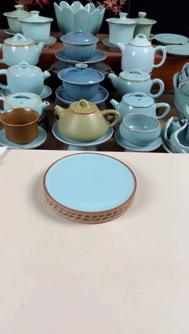 【闪购商品】其他微瑕重工壶承汝瓷茶具