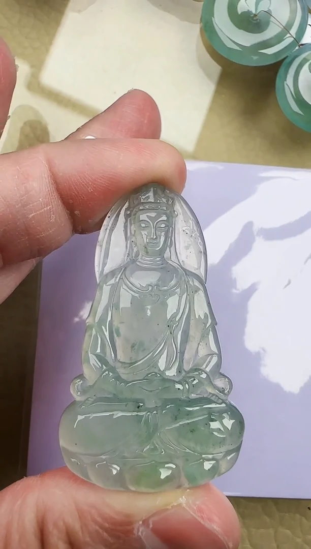 颈饰未镶嵌翡翠缅甸翡翠a货