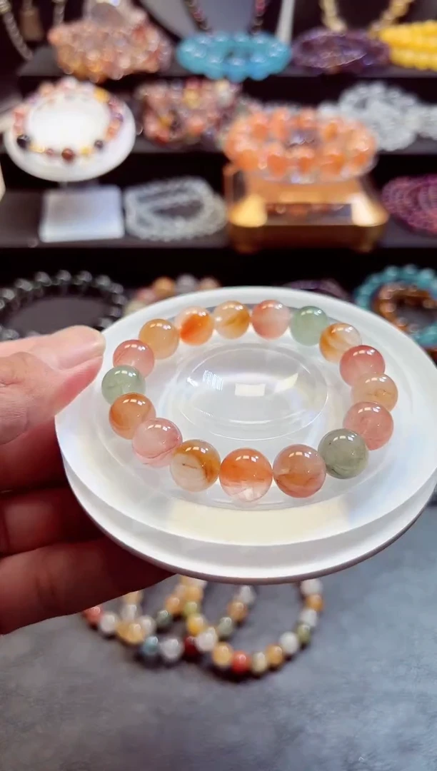 未镶嵌手链水晶念*48