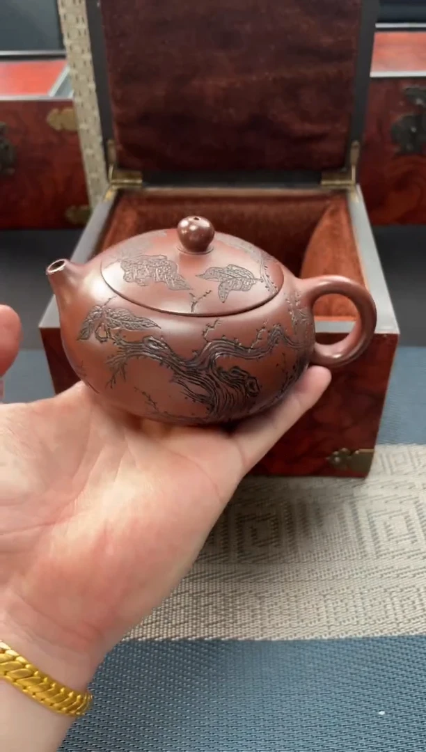 茶壶紫砂25 宜兴原矿紫砂