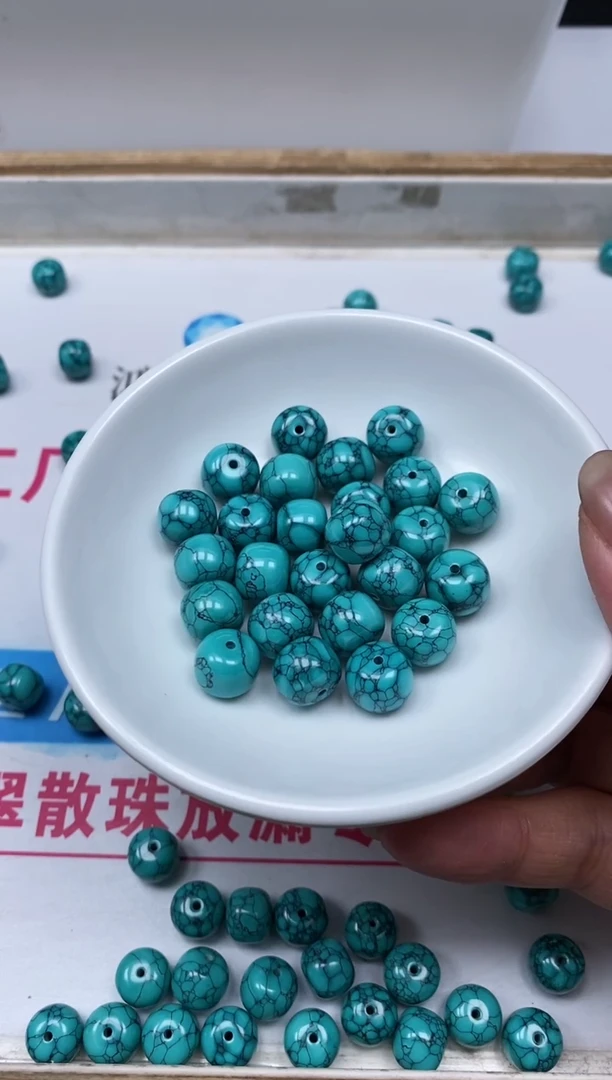 手饰玛瑙未镶嵌D382乌兰花老型9*10mm5颗15元