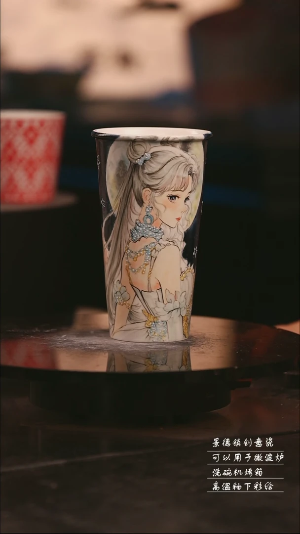 陶瓷景德镇可爱设计师款陶瓷
