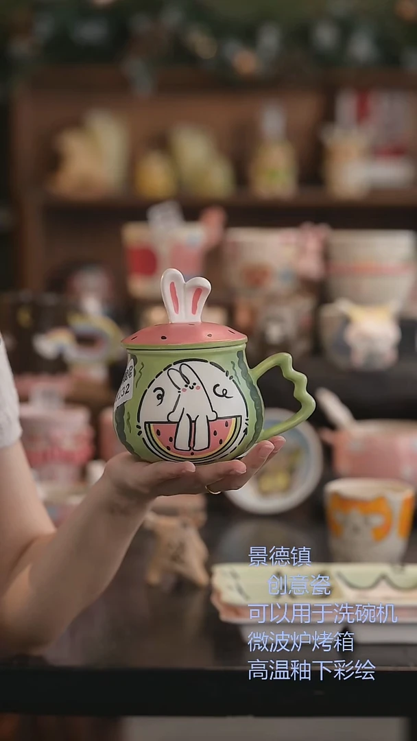 瓷片景德镇原创手作