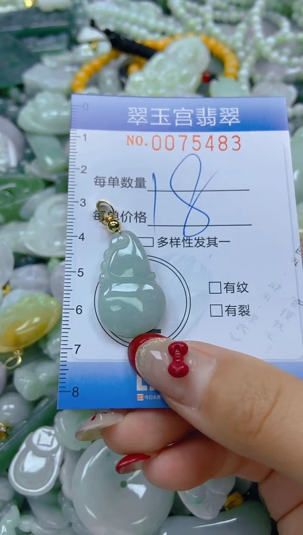 【闪购商品】翡翠颈饰未镶嵌闪购0075483