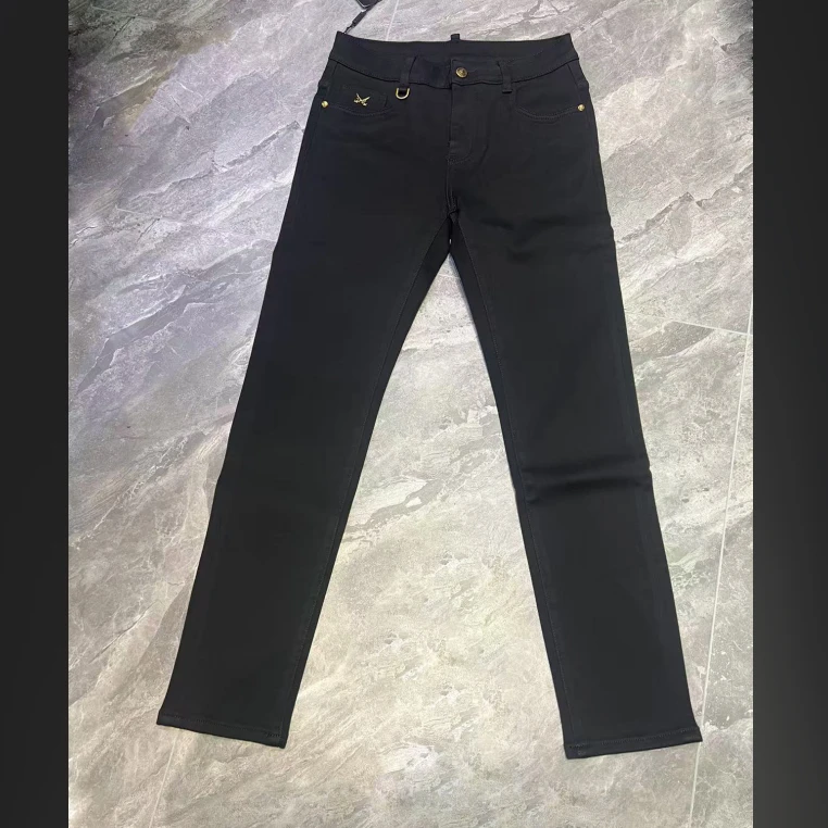 不包邮【庭萝欧品】孤品男士秋冬款休闲裤牛仔裤叫到名字拍