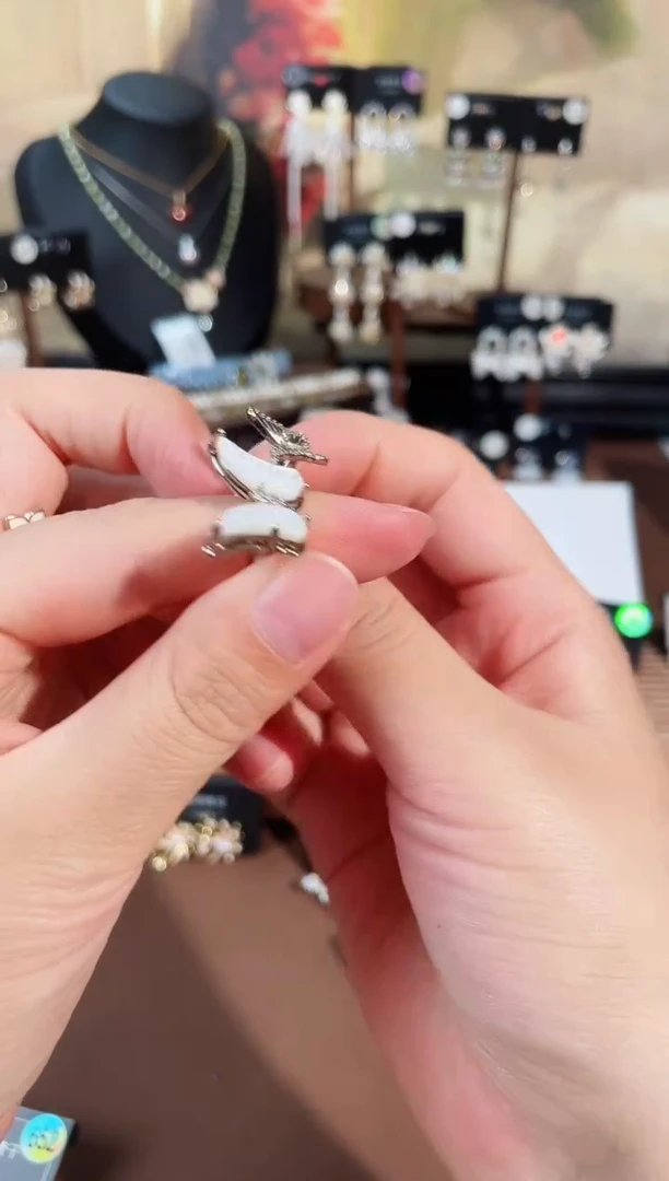 铜合金合成立方氧化锆925银里7147