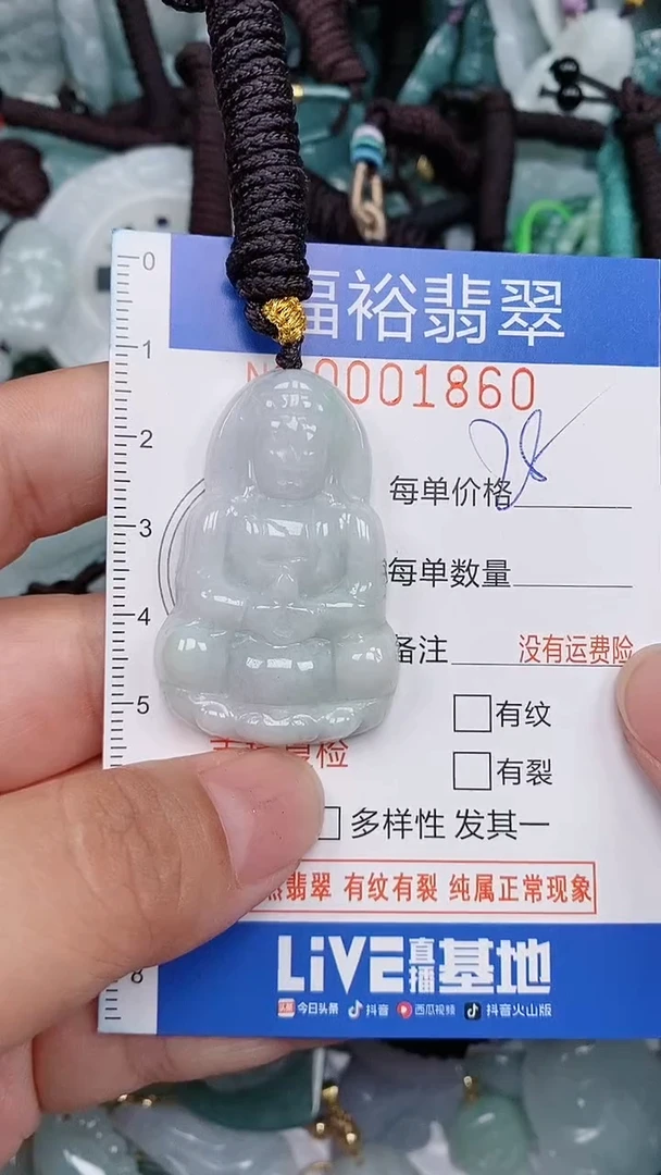 翡翠未镶嵌颈饰...0001860