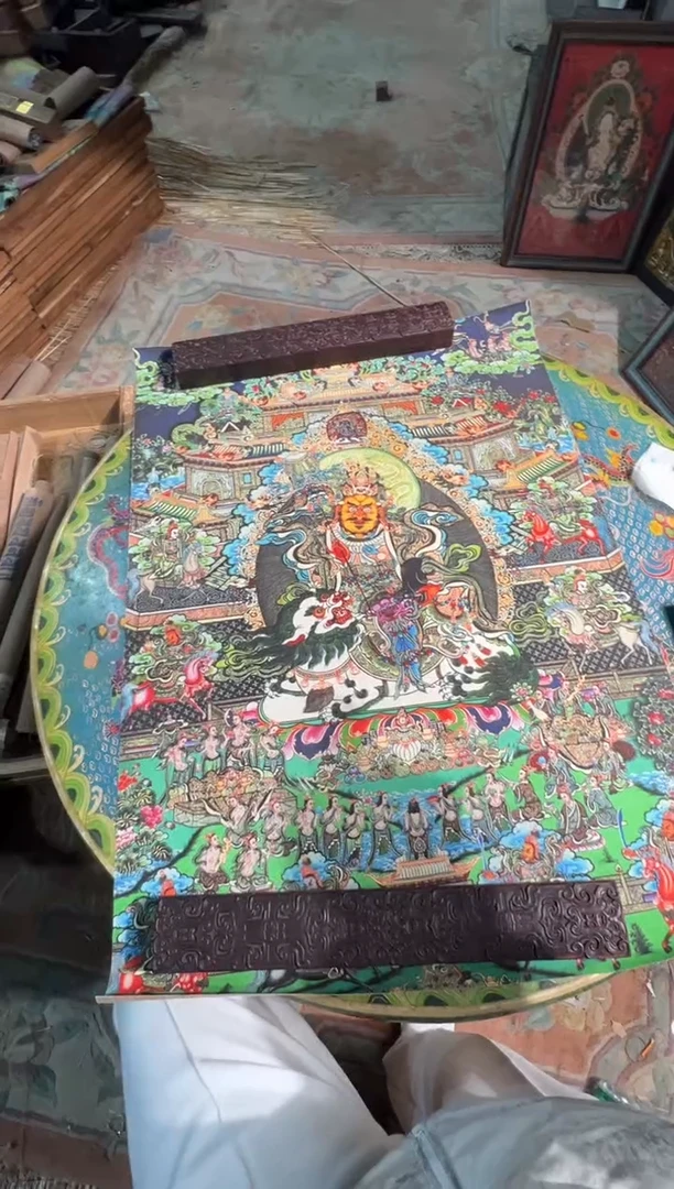 卷轴画卷轴画奥奥的唐卡