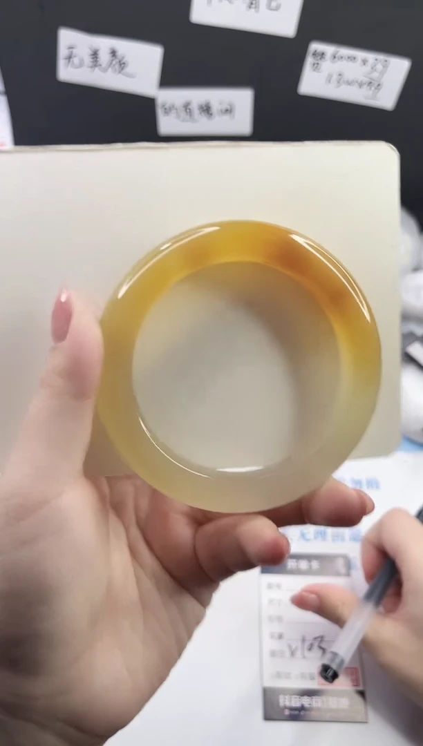 未镶嵌手镯石英质玉多样性发货V103-62