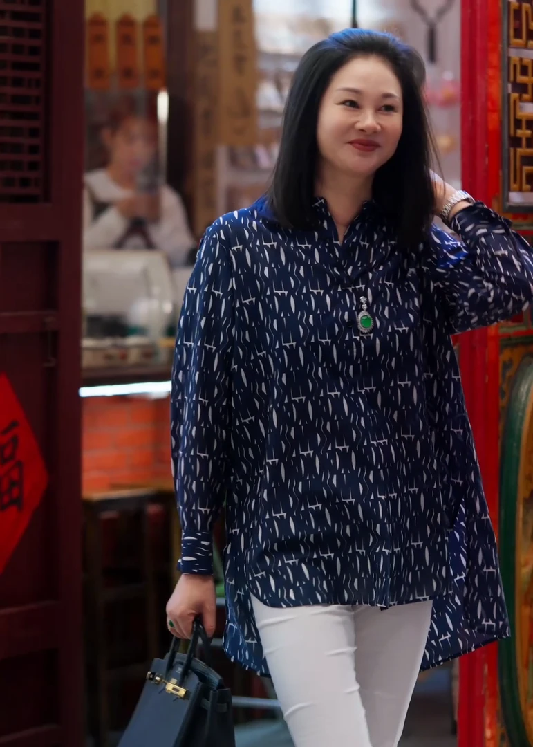 BARRIAILEN |  早春款宽松休闲纽扣衬衫-245436