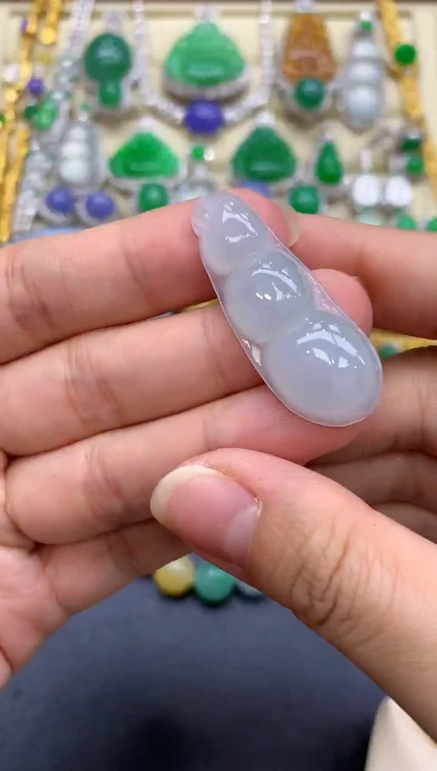 颈饰未镶嵌翡翠35-中国好珍宝