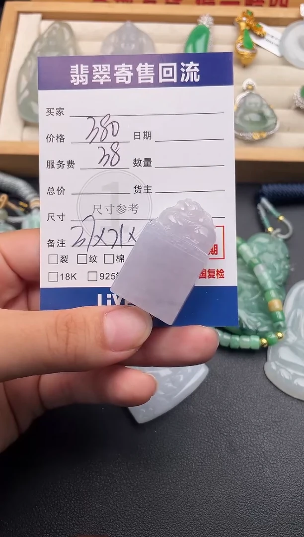 颈饰未镶嵌翡翠10146352