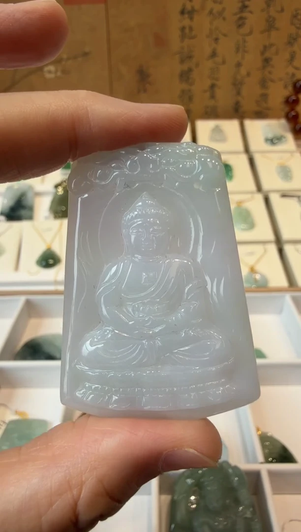 翡翠挂件未镶嵌A货翡翠多样性孤品