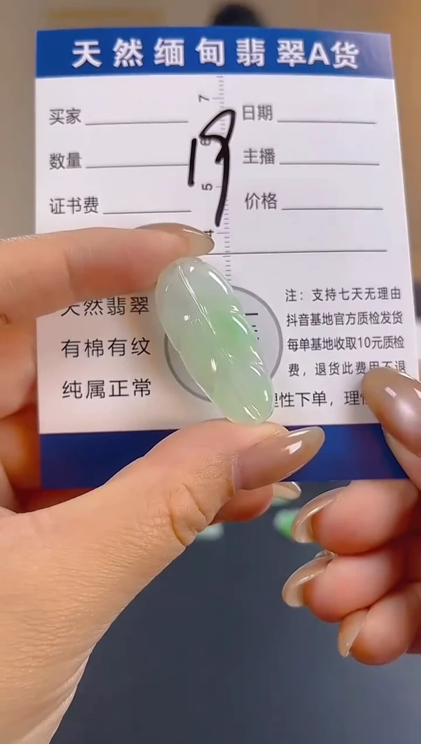 颈饰未镶嵌翡翠纯天然缅甸翡翠A货