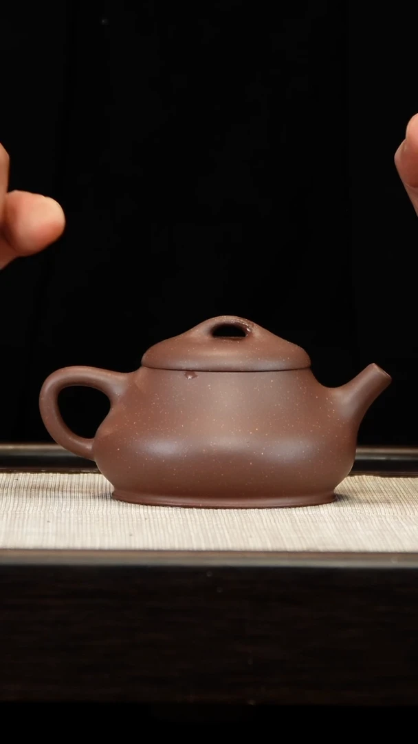 茶壶紫砂天青柱瓢【低温】