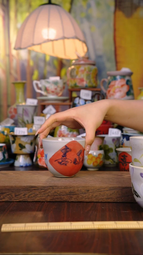 摆件泥垚手作 景德镇手工手绘器物