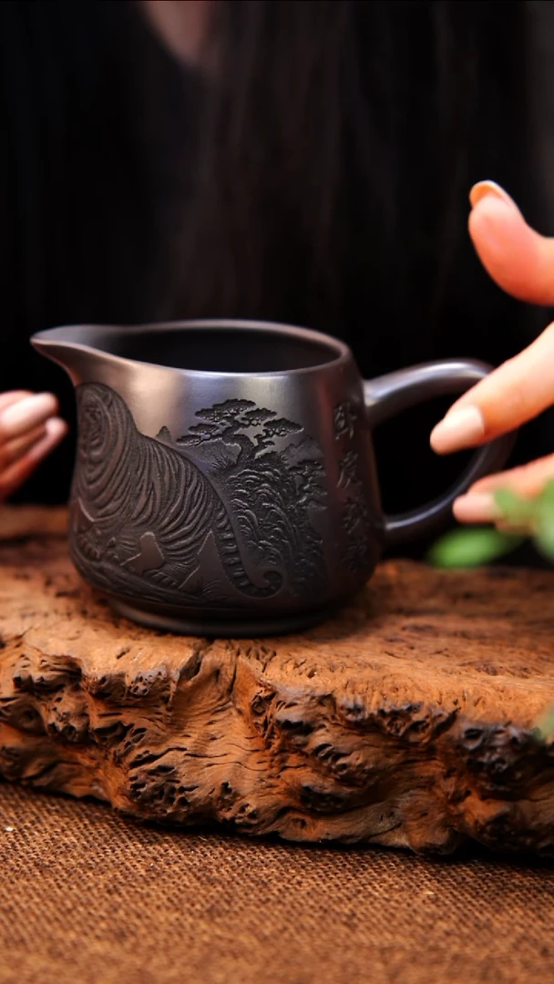 茶杯紫砂原矿紫砂公道