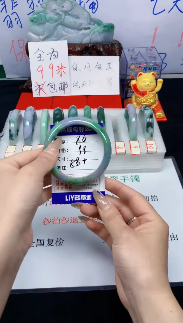 未镶嵌手镯翡翠86