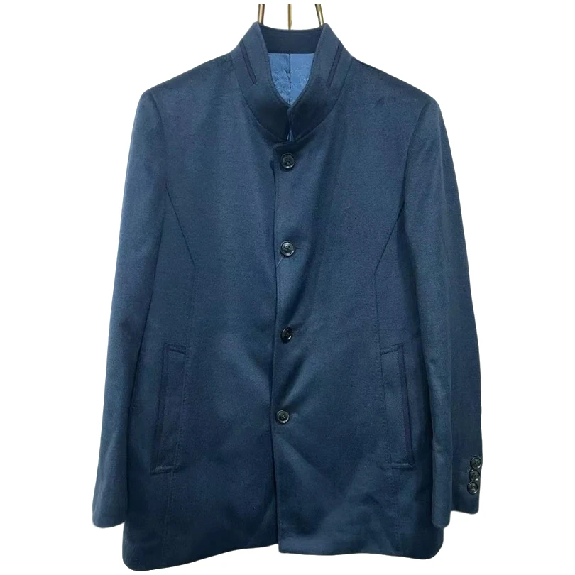 漫侬秋冬季百搭大衣外套商务休闲两用高级感男装560