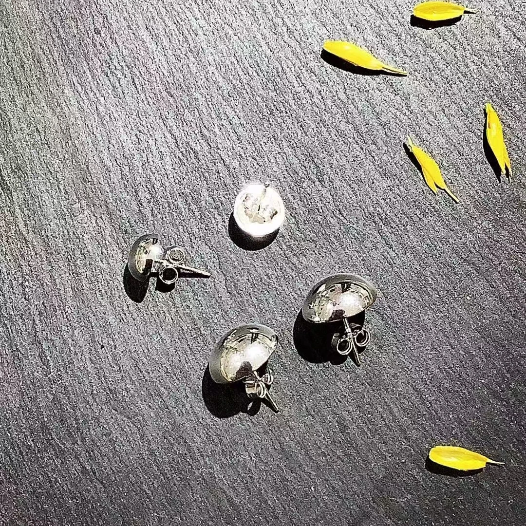 925银耳饰 925银素耳钉