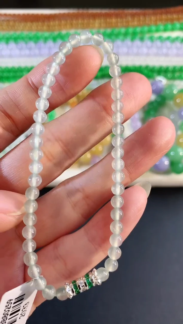 未镶嵌手串翡翠33|