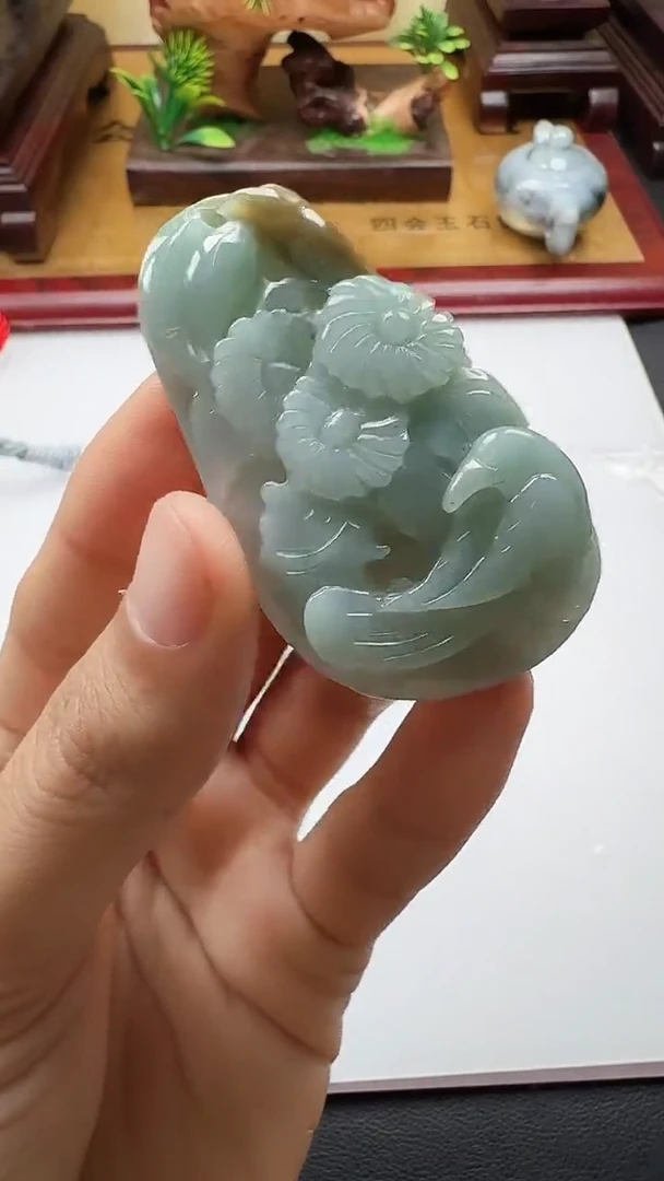 吊坠(不含链)未镶嵌翡翠1