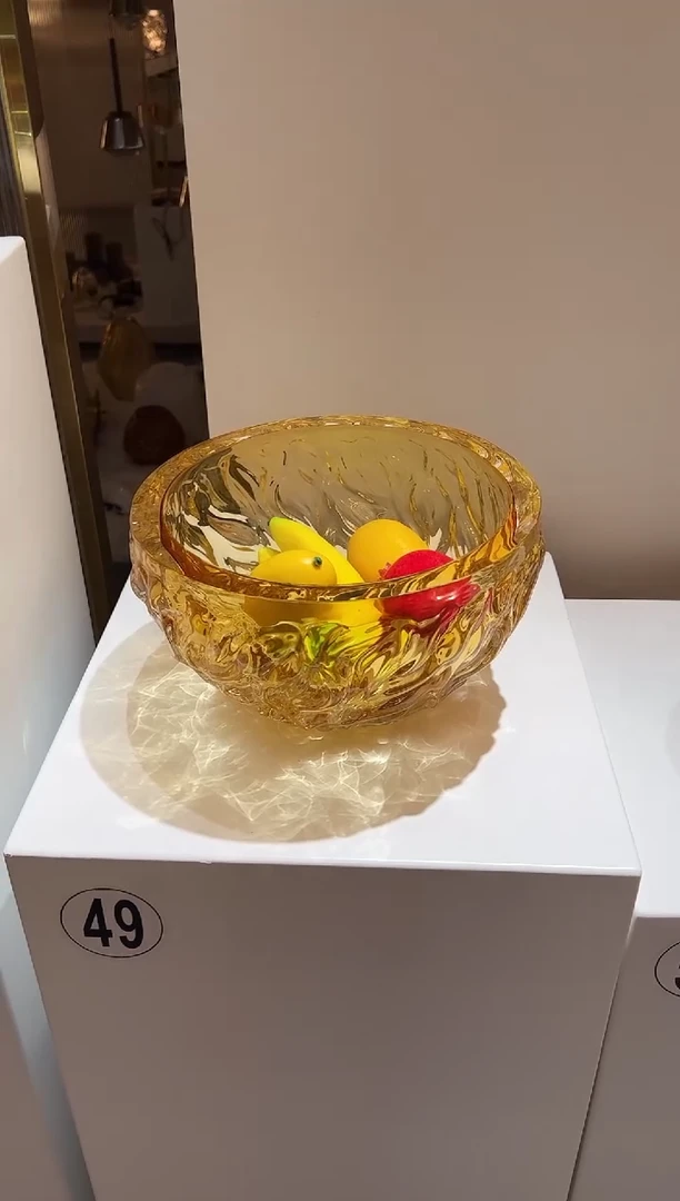 摆件巴比特美学-翠羽明珠果盘