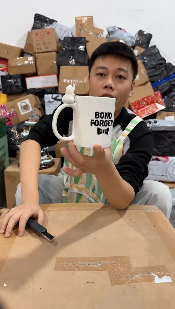 瓷片间谍过家家 白狗马克杯