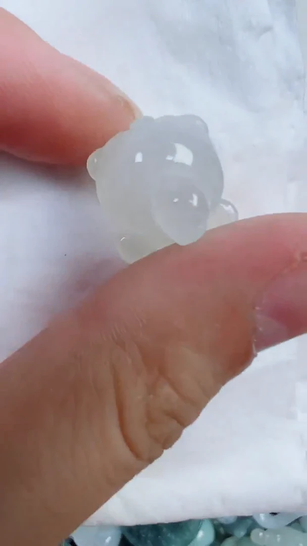 散珠翡翠636号链接，A货翡翠