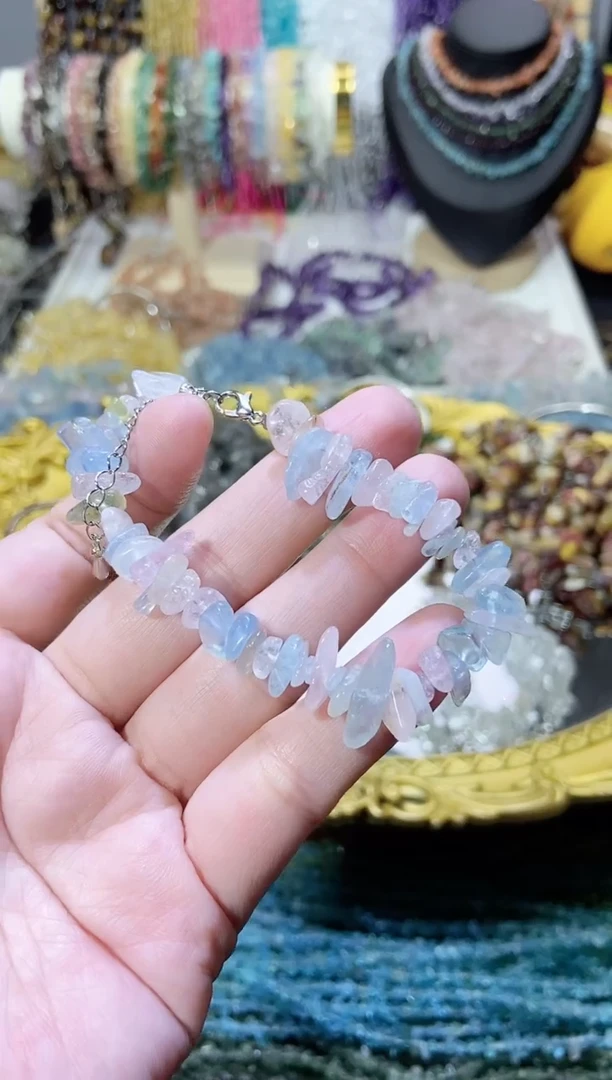 未镶嵌珠宝半成品水晶摩根手链
