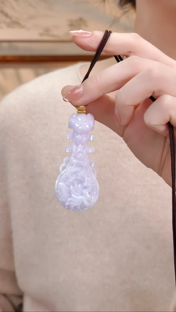 颈饰未镶嵌翡翠国风