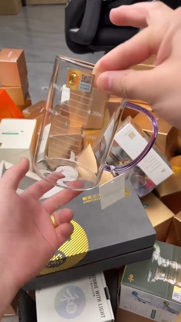 @@禾器晶彩青雍杯浅紫色