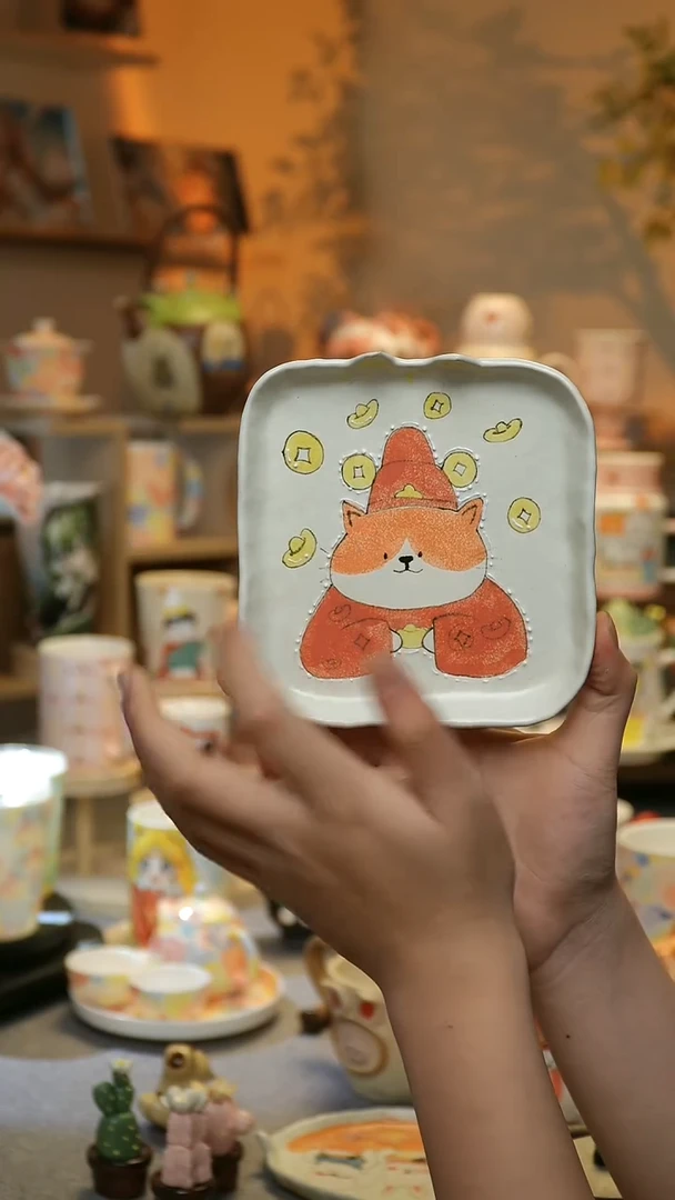 【闪购商品】景德镇高温釉下彩&W684-5