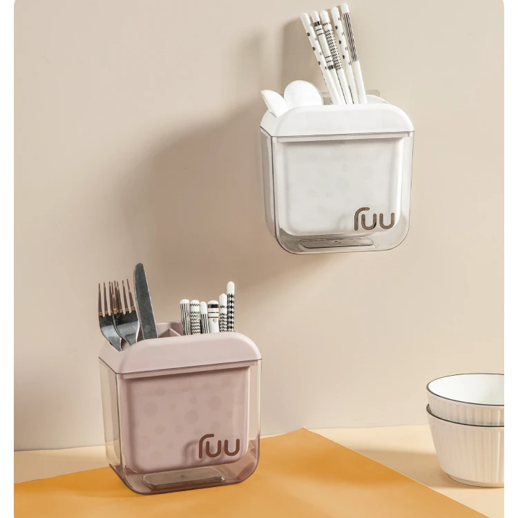 免打孔筷子沥水架筷子笼筷子收纳壁挂式筷子筒置物架台面筷篓筷笼
