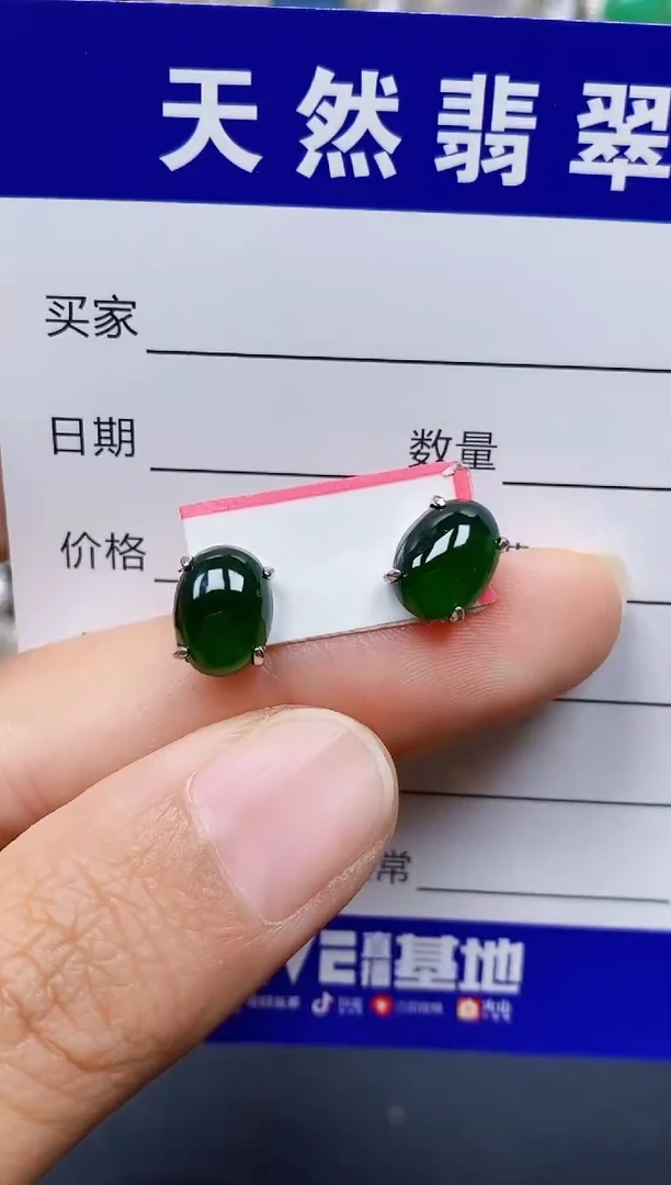 翡翠银S925镶嵌颈饰297